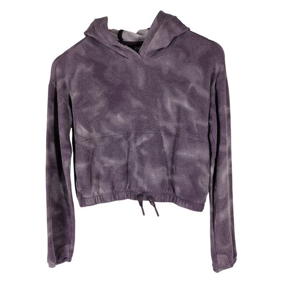 ATHLETA GIRL IN YOUR ZONE PURPLE MODAL BLEND HOODIE SWEATSHIRT - SIZE LARGE (12) - Picture 1 of 8
